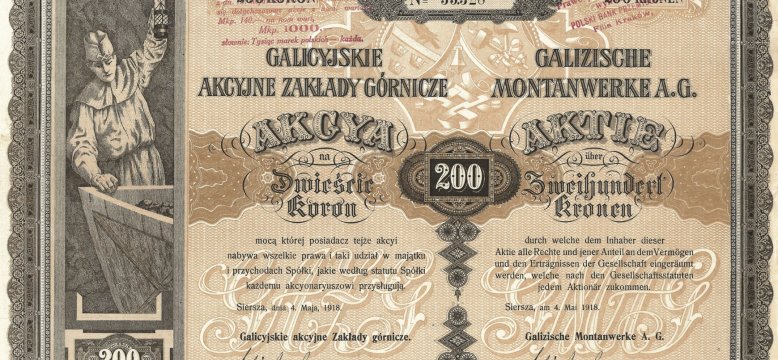 Emisje akcji w czasie I wojny światowej 1