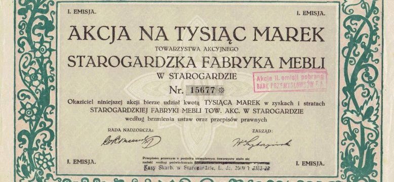 Poszukiwanie Starogardzkiej Fabryki Mebli i ... złodzieja portfela 1